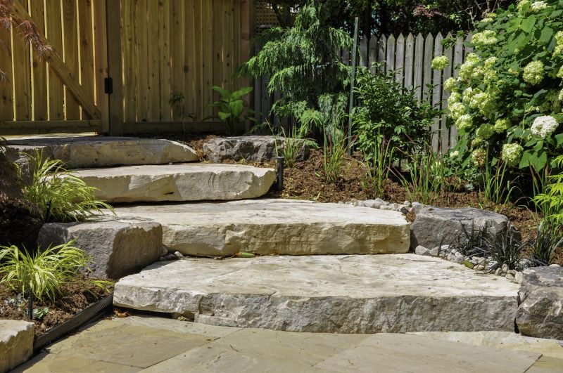 Landscape Stone Installation